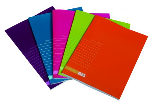 Caderno Agrafado Colegial Classic Stripes Ref. CAG-CST-A5C98 Sort Moda , Ancor , PA20CAGCSTA5C98001 , 5604730055917